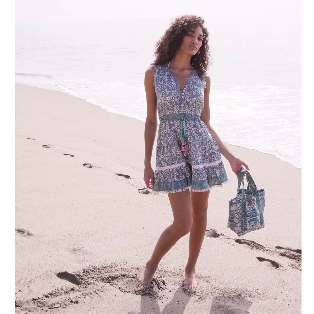 Bell by Alicia Bell Patty Floral Tiered Mini Dress - Picture 2 of 10